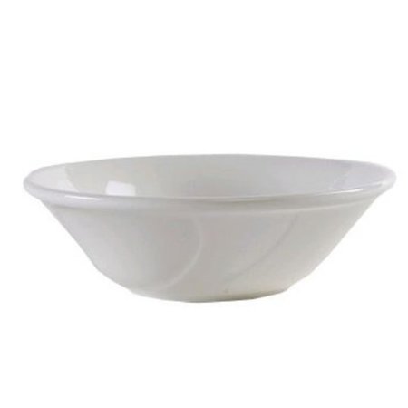 TUXTON CHINA AlumaTux San Marino 6.5 in. Grapefruit Bowl - Pearl White - 3 Dozen ASU-061